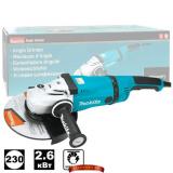 Угловая шлифмашина Makita GA9040SF01 (230 мм, 2600Вт, плавный пуск, поворотная ручка)
