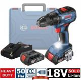 Аккумуляторная дрель-шуруповёрт Bosch GSR 18V-50 (06019H5020) 2 акк. 18V, 2 А/ч, бесщет., чемодан