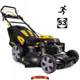Газонокосилка бензиновая CHAMPION LM5345 (6 л.с., шир. 53 см, самоходная, мульчир., стальн.корпус, травосборник 75 л)