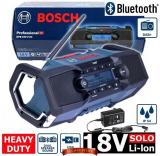 Аккумуляторное радио Bosch GPB 18V-2 SC (06014A3170) 18V, без аккумулятора, от сети, Bluetooth, DAB+