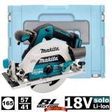 Аккумуляторная циркулярная пила Makita DHS680ZJ (18V, LXT, без аккумуляторов, 165 мм, кейс MakPac)