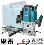 Фрезер Makita RP2303FC07 (2100W, 9000-23000 об/мин, глубина 70 мм, цанга 12 мм, регул, подсв, кейс MakPac)
