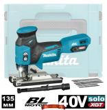 Аккумуляторный лобзик Makita JV001GZ01 (40V, без аккумуляторов, кейс MakPac)