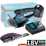 Аккумуляторные ножницы Makita DUM604RFX (1 акк. 18V, 3 А/ч, зарядное, насадка-кусторез)