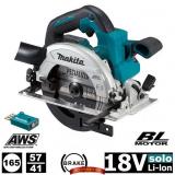 Аккумуляторная дисковая пила Makita DHS661ZU (18V, без аккумуляторов, 165 мм, AWS, коробка)