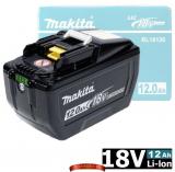 Аккумулятор Makita BL18120B (1915J2-8) 18 V, 12.0 Ah Li-Ion, индикатор заряда